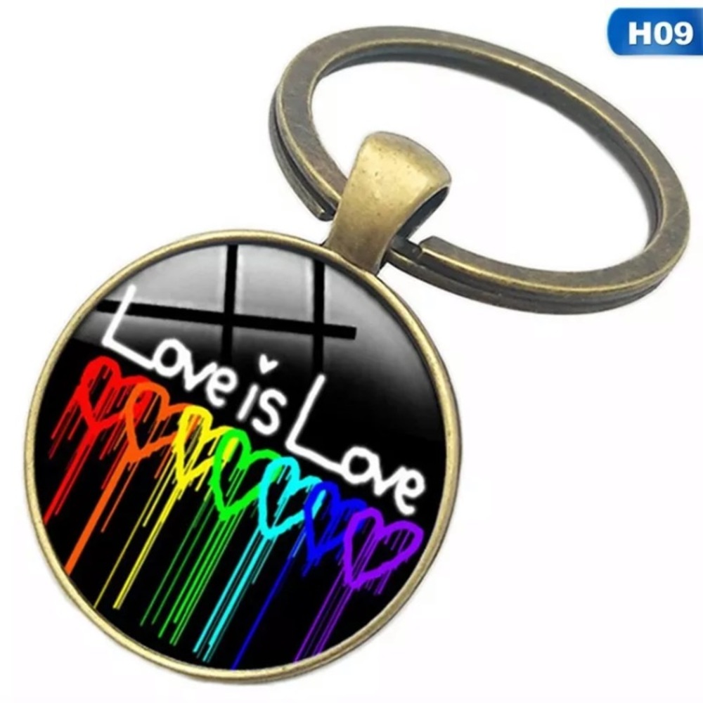 LGBTQ 🏳️🌈 Love 💕 Love 💕 Keychain